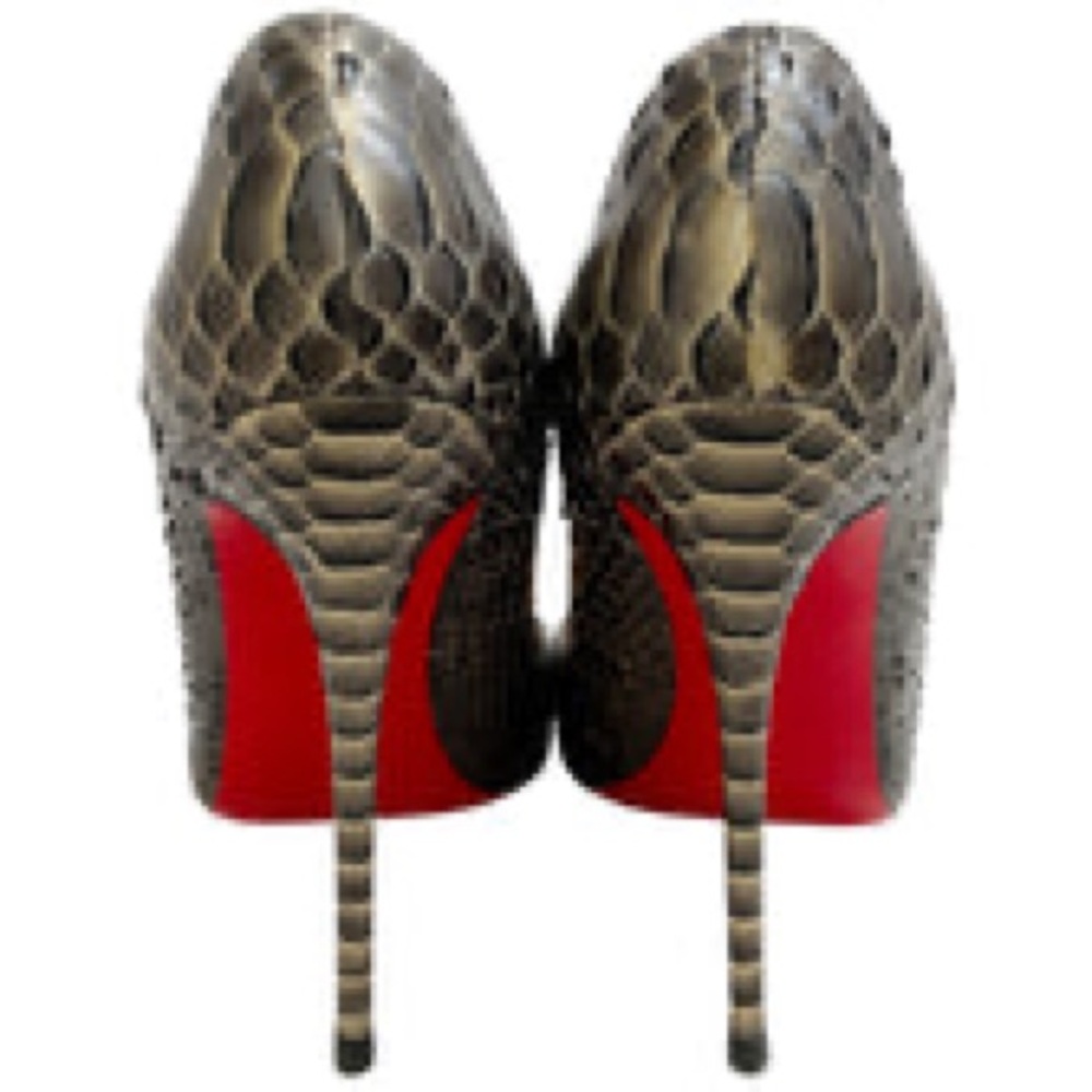 CHRISTIAN LOUBOUTIN PYTHON HEELS
SZ 36.5 - Picture 6 of 6